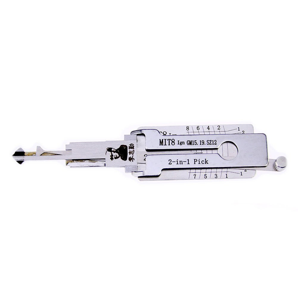 Original Lishi MIT8 Ign (GM15/GM19/SZ12) 2in1 Decoder and Pick for Mitsubishi