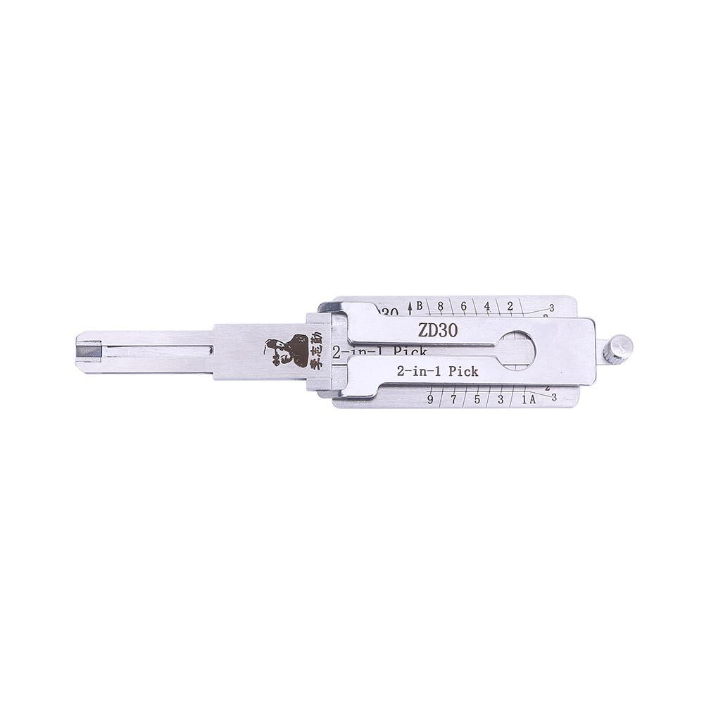 Original Lishi ZD30 2in1 Decoder and Pick for Aprilia, KTM, Ducati & Moto Guzzi Motorbikes