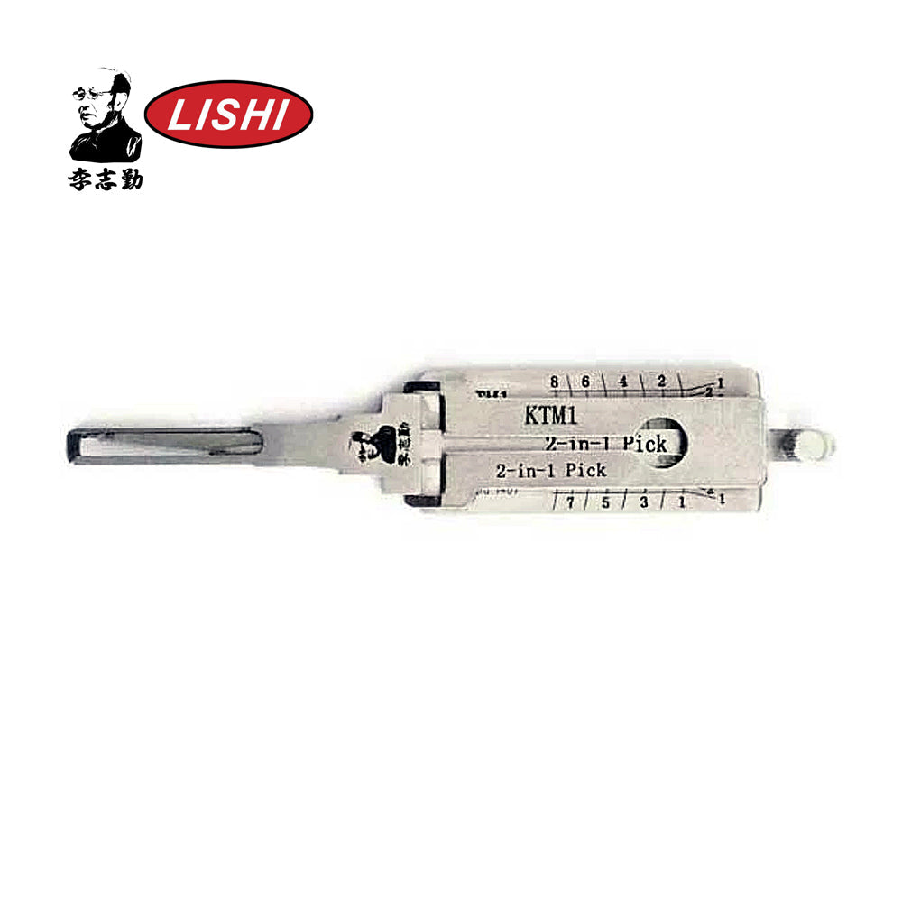 Original Lishi Yamaha Motor Bikes Anti Glare 2-in-1 Pick & Decoder KTM1 / KTM