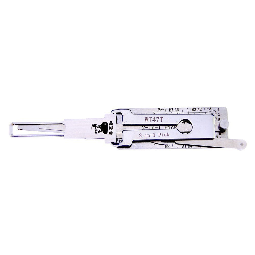 Original Lishi WT47T 2in1 Decoder and Pick for SAAB