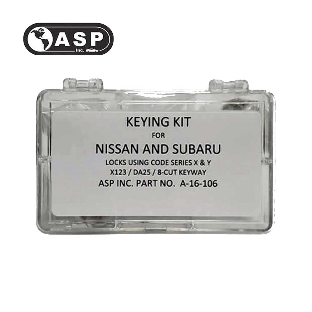 1982 - 2011 ASP Subaru/Infinity/Nissan Keying Tumbler Kit (A-16-106)