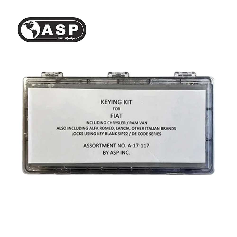 2012 - 2019 ASP Fiat 500/500L Keying Kit (A-17-117)