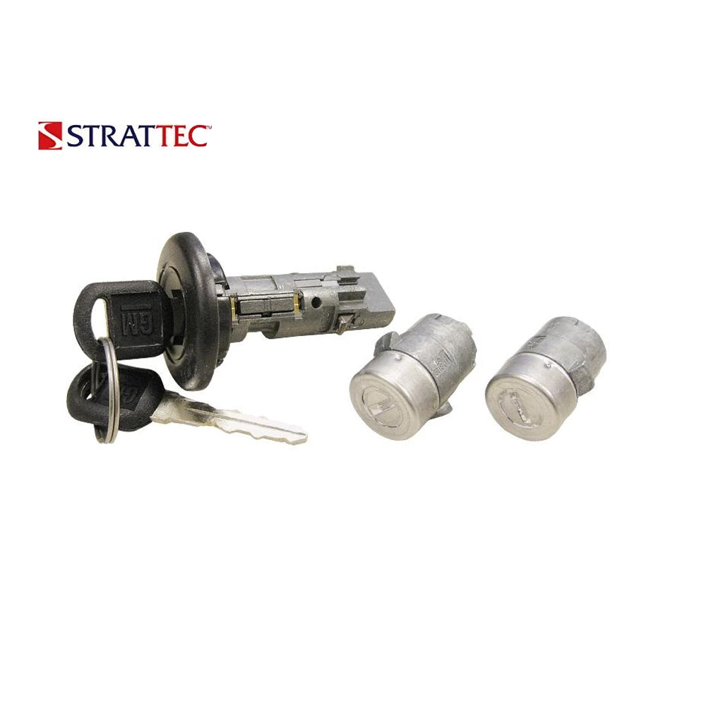 2003 - 2007 Strattec Cadillac Chevrolet  GMC Hummer Ignition & Door Lock Set / 7012945