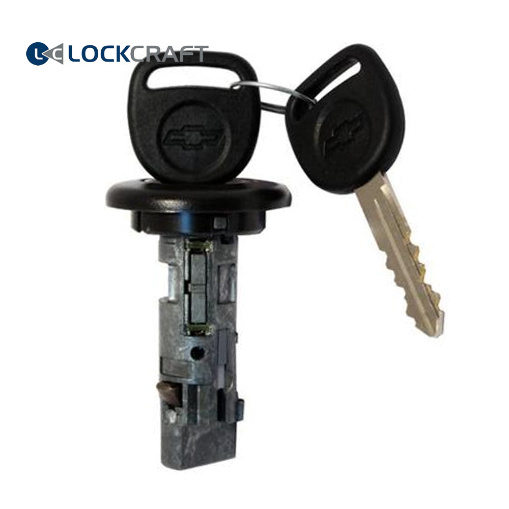 2000 - 2005 Lockcraft Cadillac Chevrolet Ignition Lock Coded - Black Finish /  LC8032