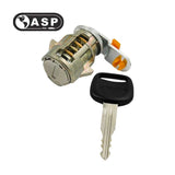 1989 - 1995 ASP Toyota RH Driver Door Lock Cylinder (D-30-112)