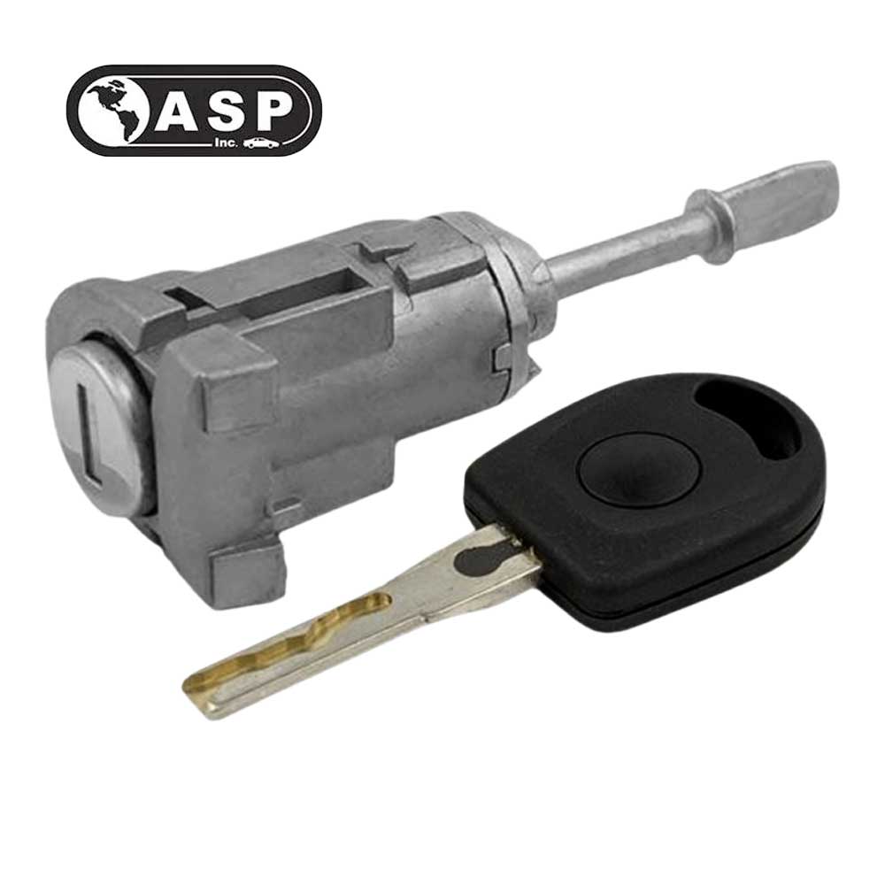 1998 - 2006 ASP Volkswagen/Audi LH Door Lock Cylinder Coded (D-31-127)