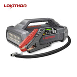 LOKITHOR JA302 2500A Lithium Jump Starter with 150PSI Air Compressor LED Flashlight for Passenger Car