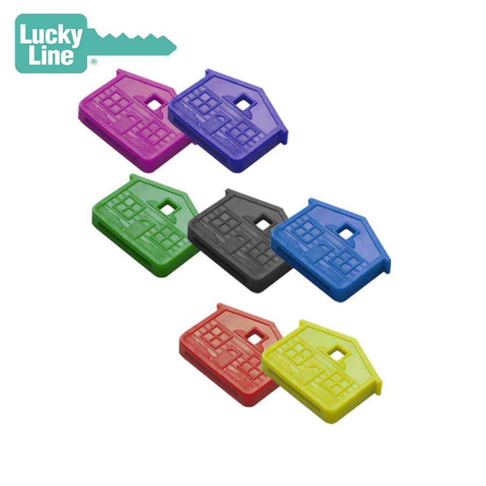 Lucky Line - 16200 - Assorted - House Key Capsâ„¢ - 100 Pack