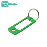 Lucky Line - 16940 - Green - Key Tag with Ring - 50/Pack