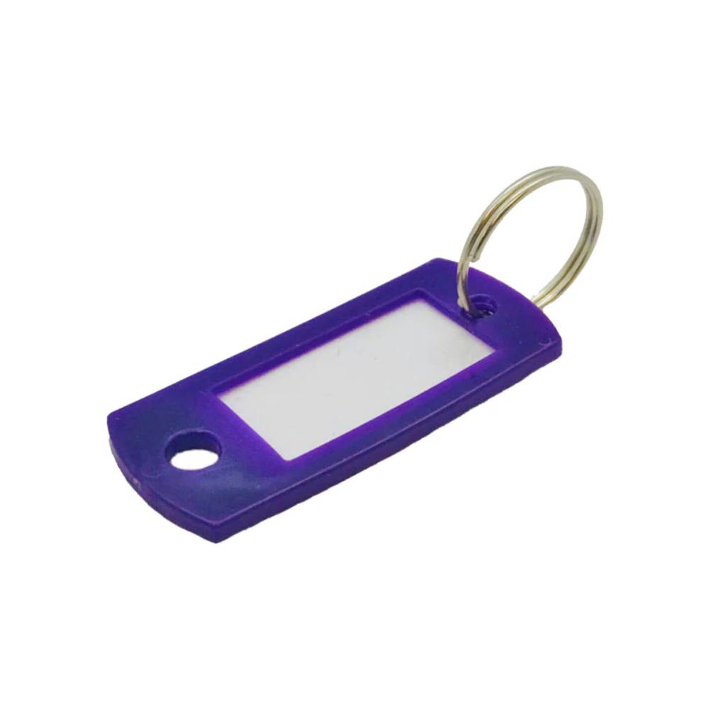 Lucky Line - 16965 - Dark Purple - Key Tag with Ring - 50/Pack