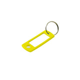 Lucky Line - 16980 - Yellow - Key Tag with Ring - 50 Pack