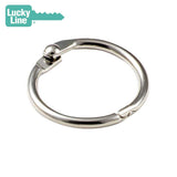 Lucky Line - 24302 - 1" Metal Binder Ring - 2/Cd