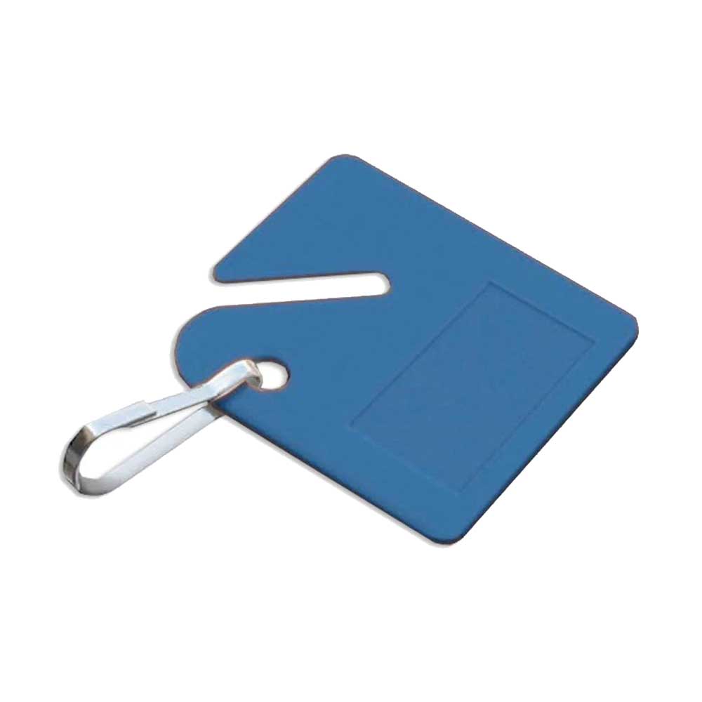 Lucky Line - 26630 - Cabinet Key Tags -  Blue - 100/Box