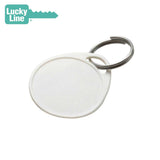 Lucky Line - 28329 - White - Round Label-Itâ„¢ Plastic Tags - 25 Pack