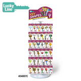 Lucky Line - 34007C - Key Shapes™ Counter Display with Extender (72SKUs, 360 PCS)