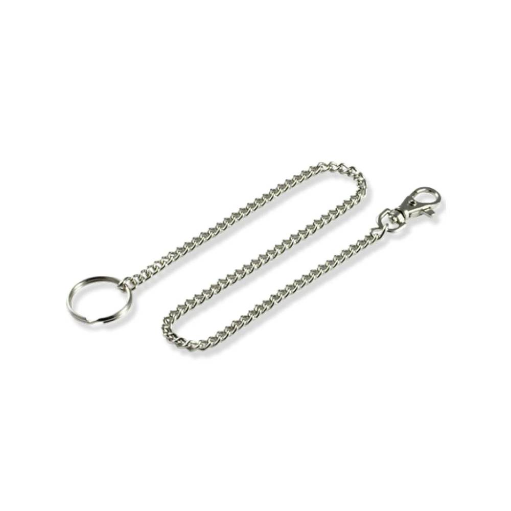 Lucky Line - 40101 - Nickel Plated Steel - 18" Pocket Chain with Trigger Snap - 1/Cd