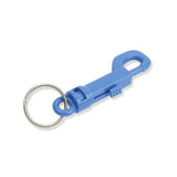 Lucky Line - 41501 - Assorted Colors - Plastic Key Clip Split Ring - 1 Pack