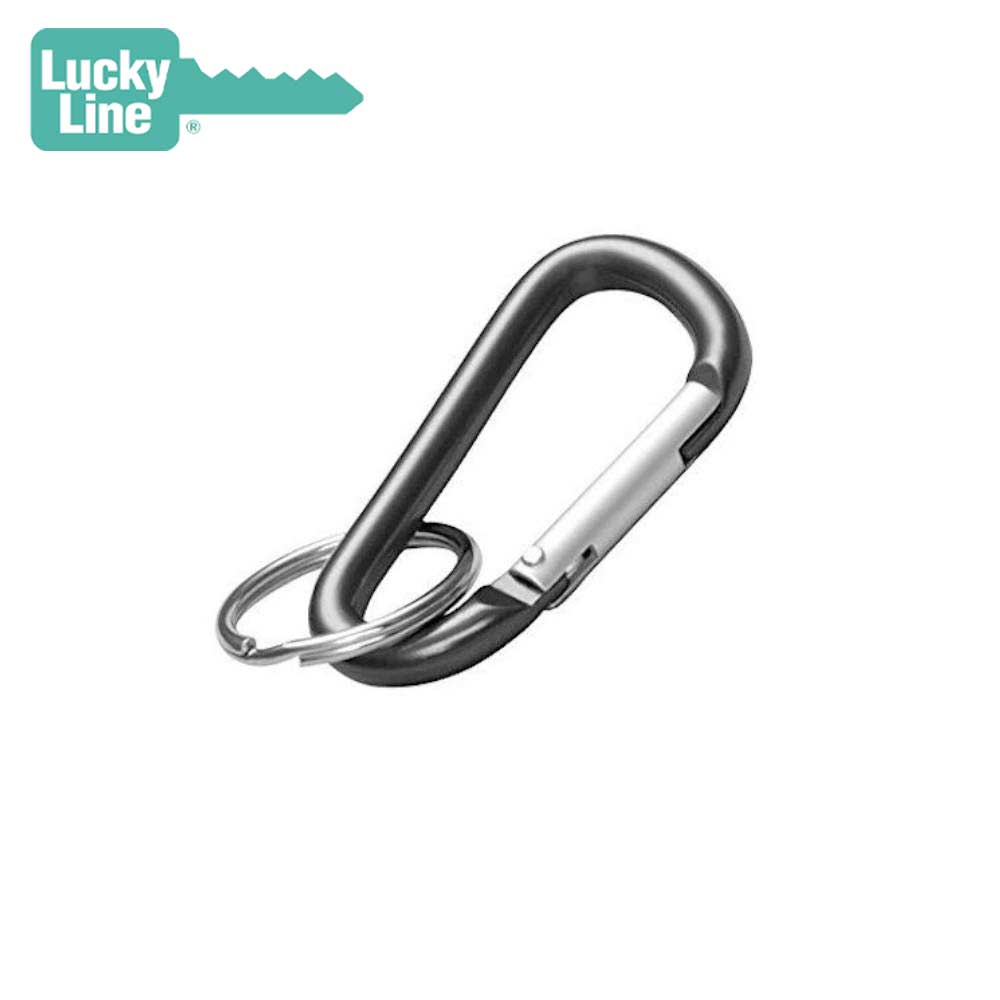 Lucky Line - 46001 -Black - Large C-Clip - 5 Pack