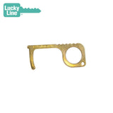 Lucky Line - 48201 - Touchless Door Opener - Brass - 1 Pack (Discontinued)