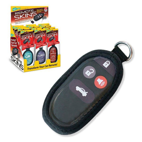 REMOTE SKIN FORD BLACK 1/EACH