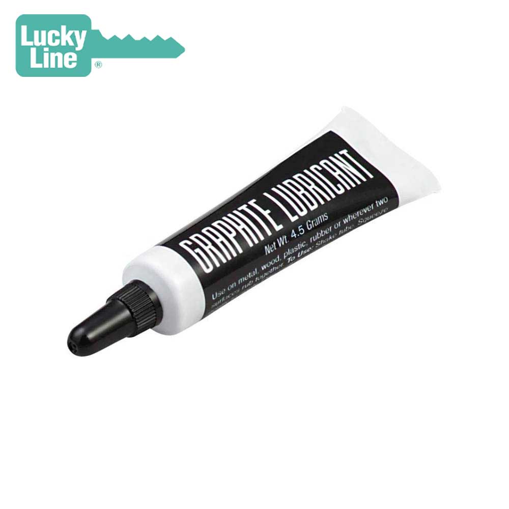 Lucky Line - 95001 - Dry Lock Powder Graphite Lubricant Tube- 1 Pack