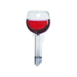 Lucky Line - B108S - Red Wine Key Shapesâ„¢ - Schlage (SC1) - 5 Pack