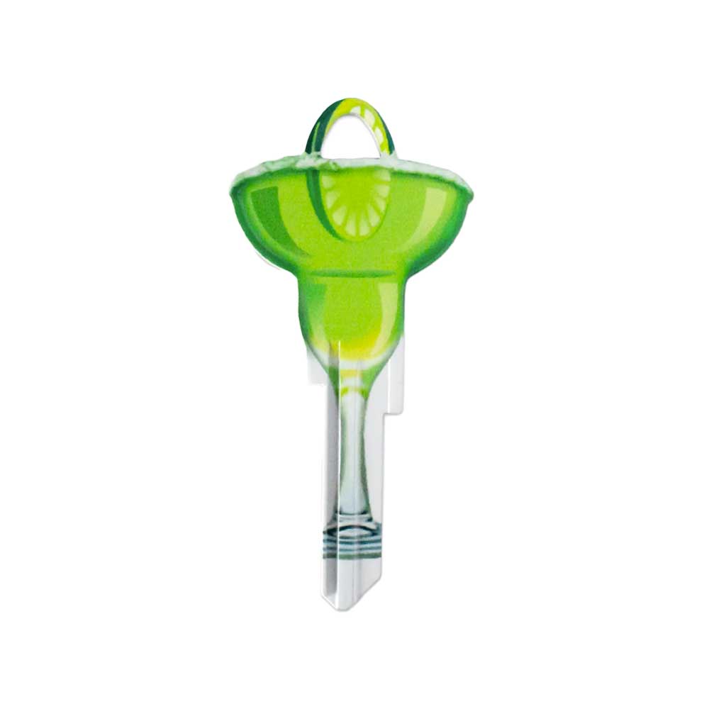 Lucky Line - B109K - Margarita Glass Key Shapesâ„¢ - Kwikset (KW1) - 5 Pack