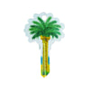 Lucky Line - B112S -  Palm Tree Key Shapesâ„¢ - Schlage (SC1) - 5 Pack