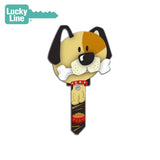 Lucky Line - B114K - Dog Key Shapesâ„¢ - Kwikset (KW1) - 5 Pack