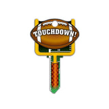 Lucky Line - B121K - Football Key Shapesâ„¢ - Kwikset (KW1) - 5 Pack