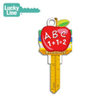 Lucky Line - B131K - Teacher Key Shapesâ„¢ - Kwikset (KW1) - 5 Pack