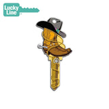 Lucky Line - B132K - Cowboy Key Shapesâ„¢ - Kwikset (KW1) - 5 Pack