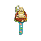 Lucky Line - B137K - Buddha Key Shapesâ„¢ - Kwikset (KW1) - 5 Pack