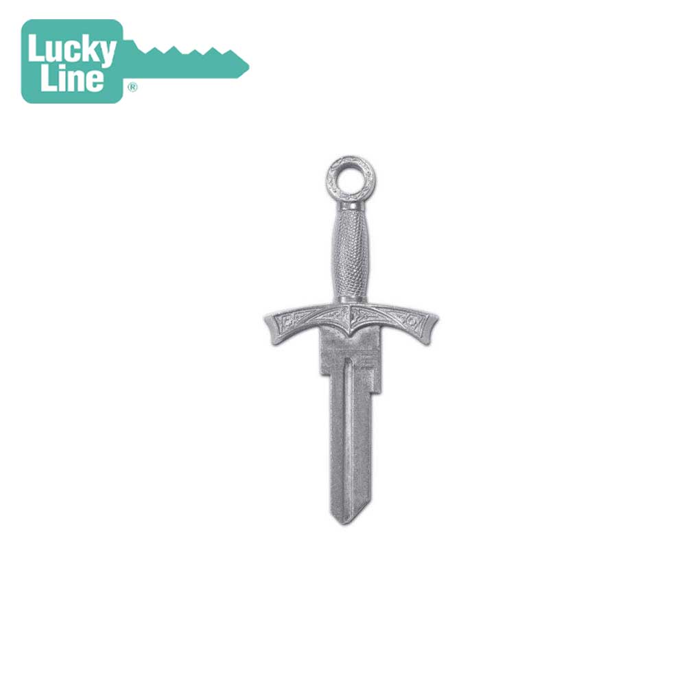 Lucky Line - B301K - Forged Sword Key Shapesâ„¢ - Kwikset (KW1) - 5 Pack