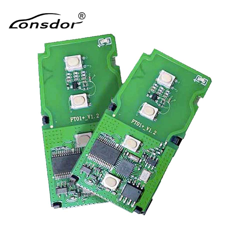 Lonsdor FT01-P0020B 2014-2021 Toyota & Lexus 8A Universal PCB Board Smart Key for Lonsdor K518USA & KH100+