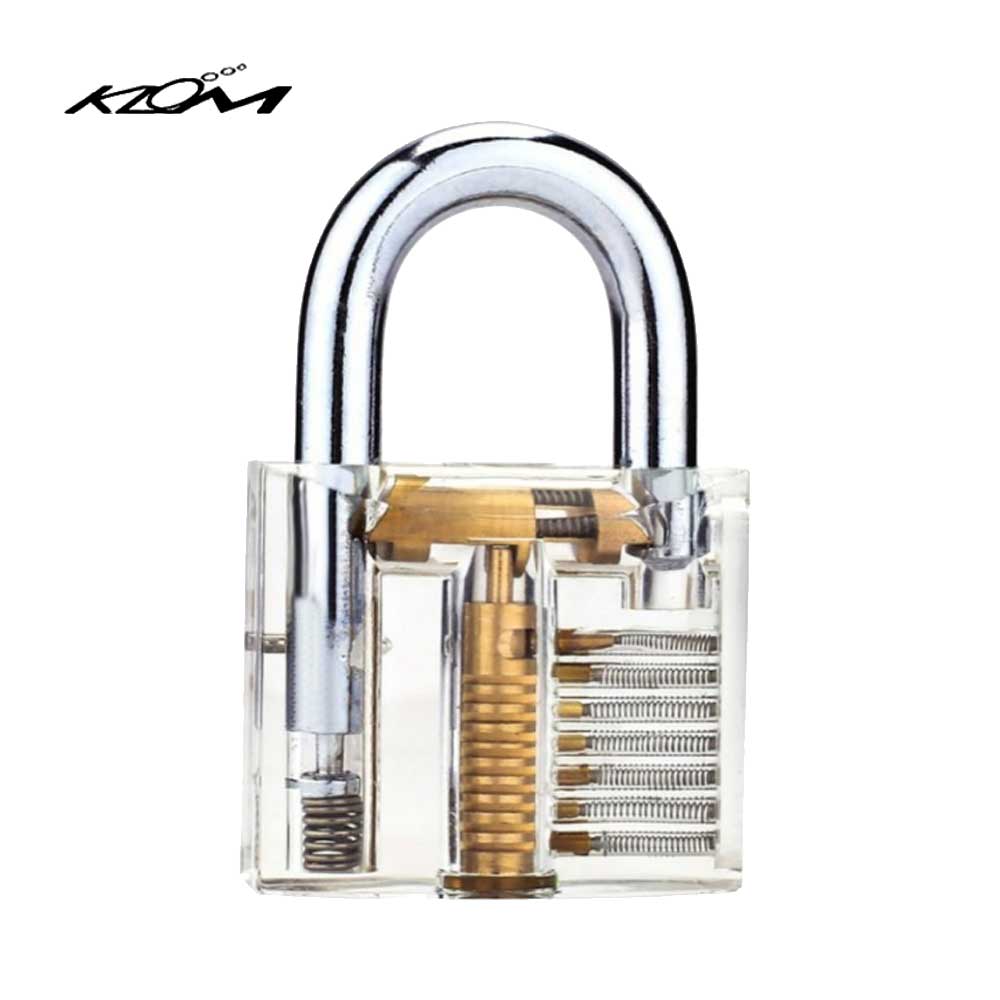 Transparent Visible Padlock Practice Lock