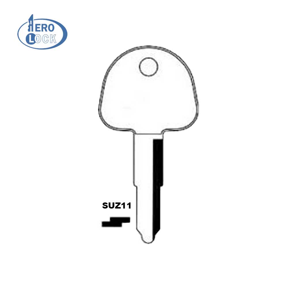 AeroLock TO-28 (SUZ11) Suzuki 1977-1982 All Locks Try-Out Key Set 16 Keys