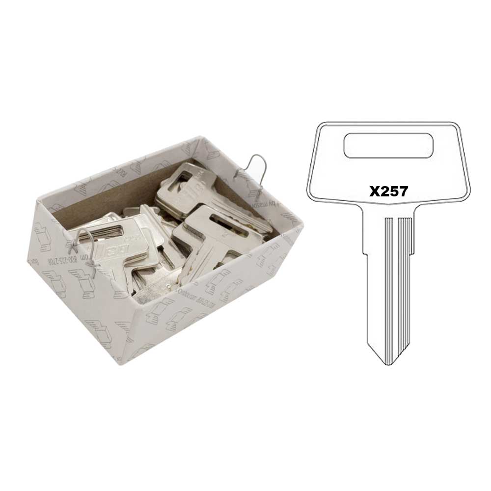 AeroLock TO-34 (X257) Kawasaki Motorcycle/ATV - All Locks Try-Out Key Set 27 Keys