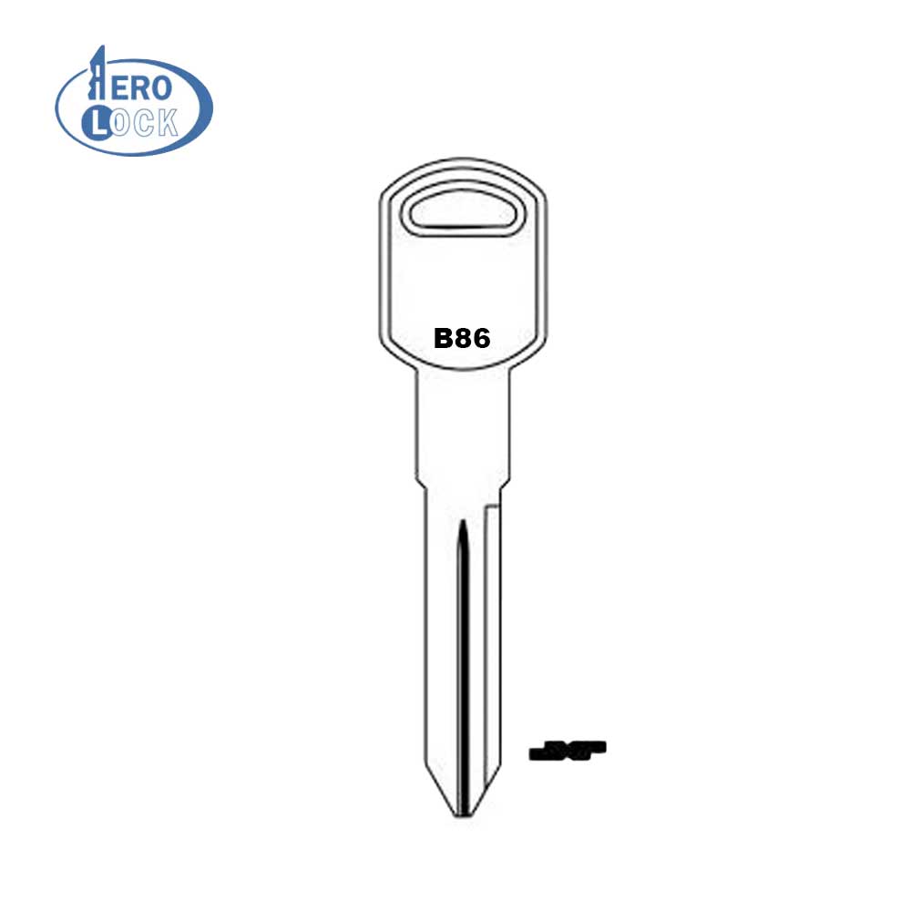 AeroLock TO-88 (B86) GM 1996 Door Locks Try-Out Key Set 32 Keys