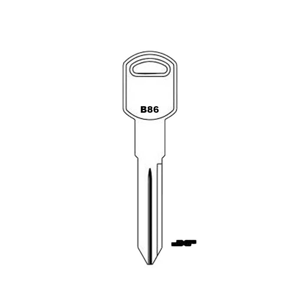 AeroLock TO-89 (B86) GM Compartment Locks Try-Out Key Set 16 Keys