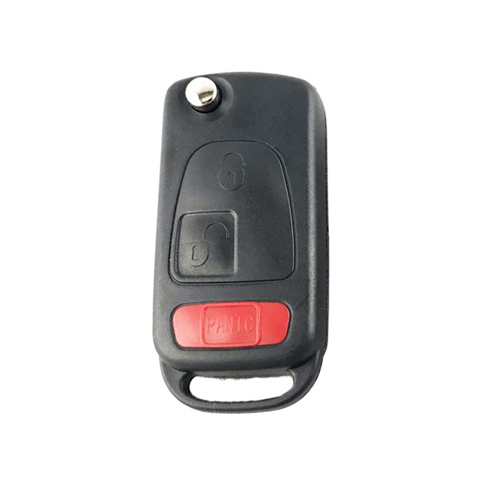 MBE PCF7935 Crossfire 3 buttons flip key (HU64) for Mercedes SLK Chrysler Crossfire (KR55 Key Maker)