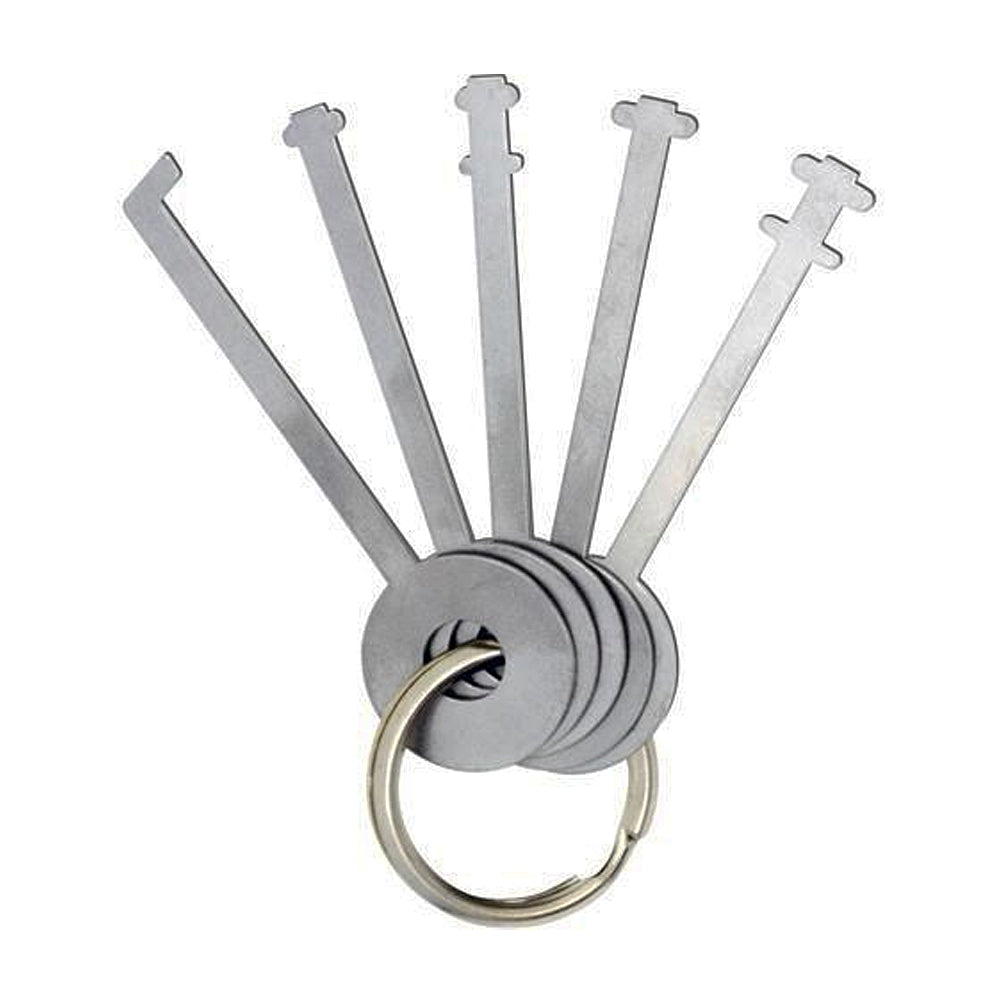 LOCK MONKEY MK210  Warded Padlock Pick Set 5Pcs