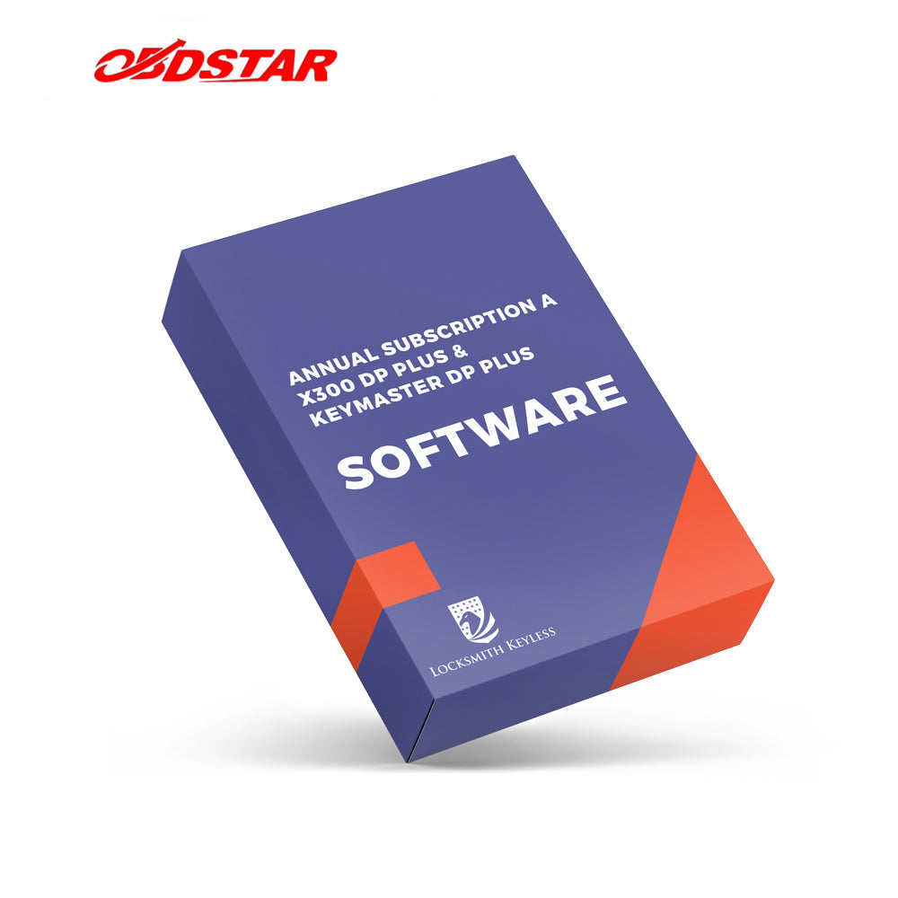 OBDSTAR X300 DP Plus & Keymaster DP Plus Annual Subscription A