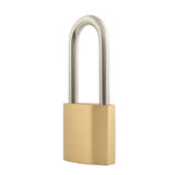 OLYMPUS LOCK  - CRB200 - Box Brass Padlock - Corbin / Russwin IC Cylinders - 2" Width - 2-21/32 Shackle