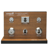 OLYMPUS LOCK   - Display Board - Large Pin Locks