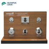 OLYMPUS LOCK   - Display Board - Large Pin Locks