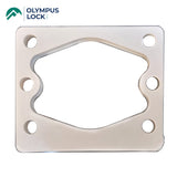 OLYMPUS LOCK  - WP20 ( 3 / 16" ) Spacer For 7/8 Barrel Diameter Locks - White Plastic