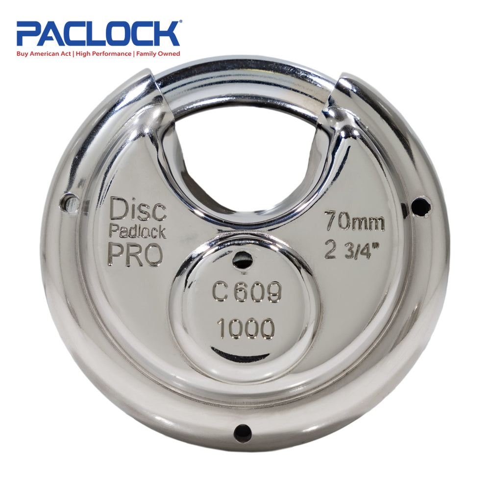 PACLOCK Disc Padlock PRO “1000PRO-70” Series