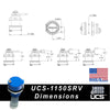 PACLOCK Super RV Cam Lock “UCS-1150SRV” Series