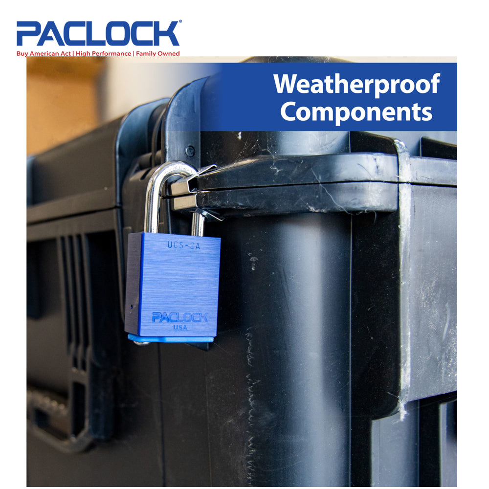 PACLOCK Medium-Duty Aluminum Padlock “UCS-2A” Series